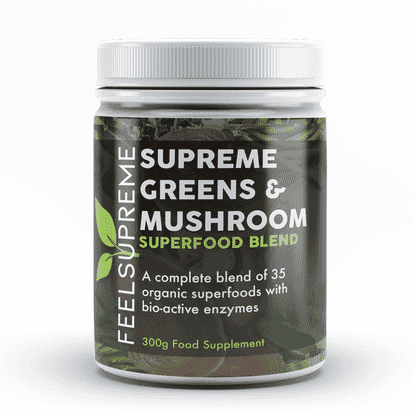 Supreme Greens & Mushroom Superfood Blend 300g