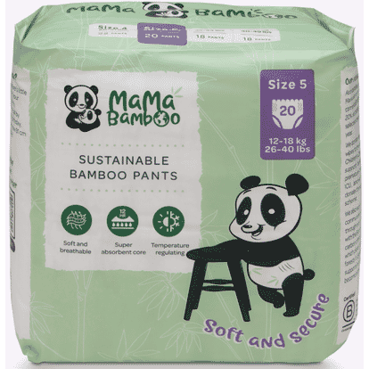 Sustainable Bamboo Pants Size 5 (12-18kg 26-40lb) 20s