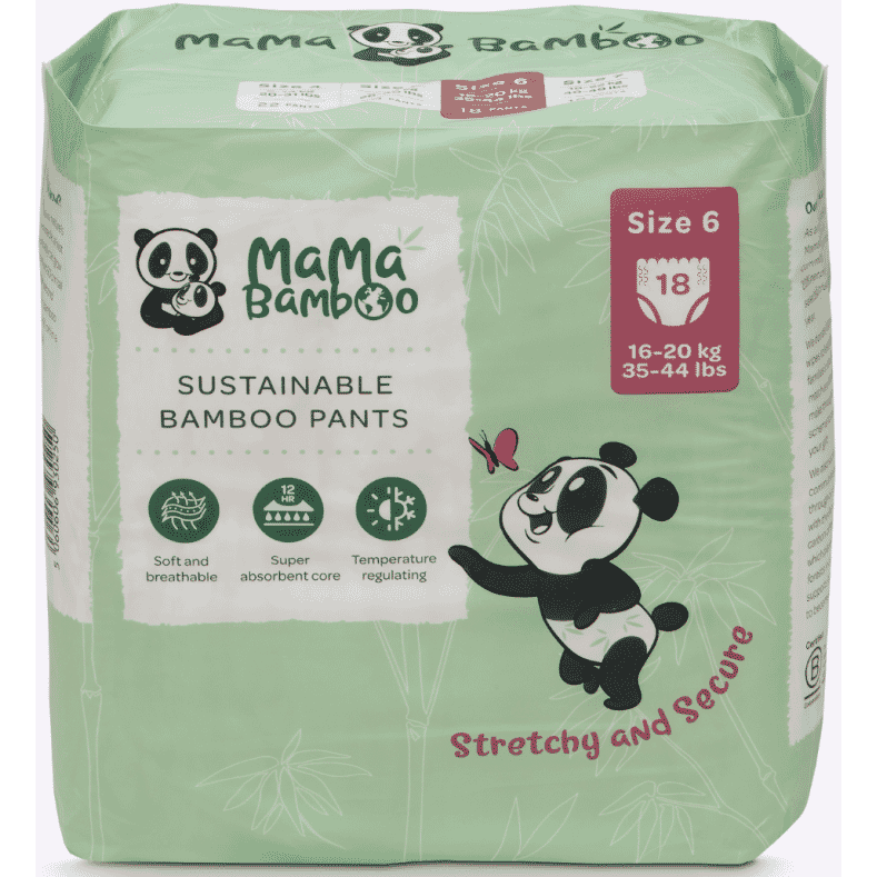 Sustainable Bamboo Pants Size 6 (16-20kg 35-44lb) 18s
