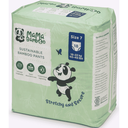 Sustainable Bamboo Pants Size 7 (18-22kg 40-49lb) 18s