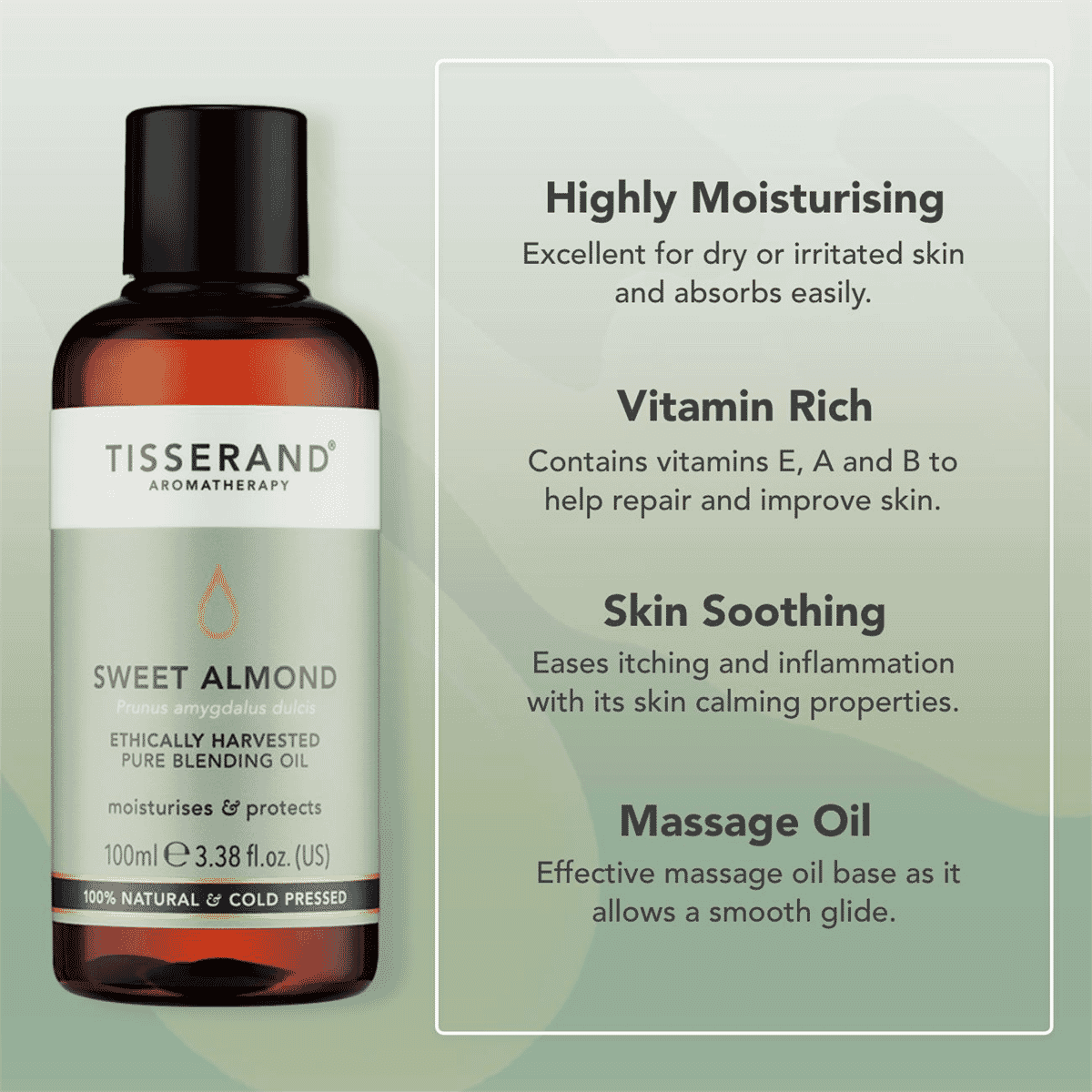 Sweet Almond Ethically Harvested Pure Blending Oil 100ml