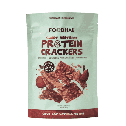 Sweet Beetroot Protein Crackers 100g