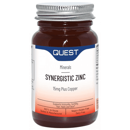 Synergistic Zinc 15mg Plus Copper 90s