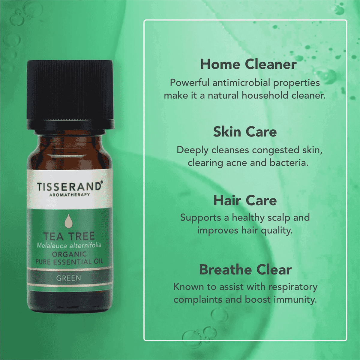 Tea Tree Organic Pure Essential Oil 9ml