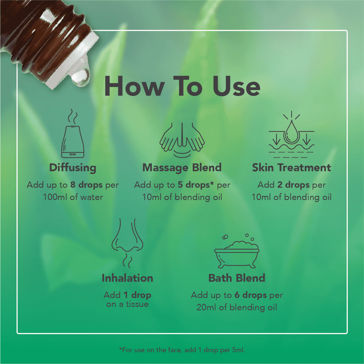 Tea Tree Organic Pure Essential Oil 9ml
