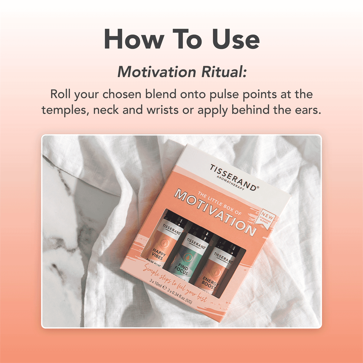 The Little Box of Motivation 3 x 10ml