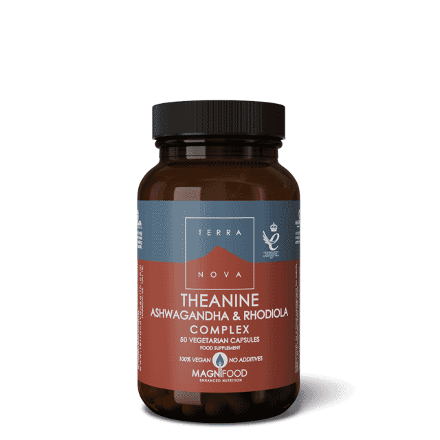 Theanine, Ashwagandha & Rhodiola Complex 50s