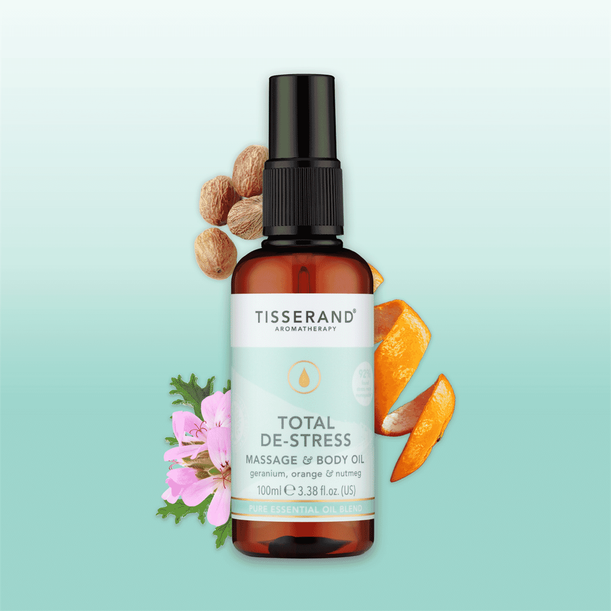 Total De-Stress Massage & Body Oil 100ml