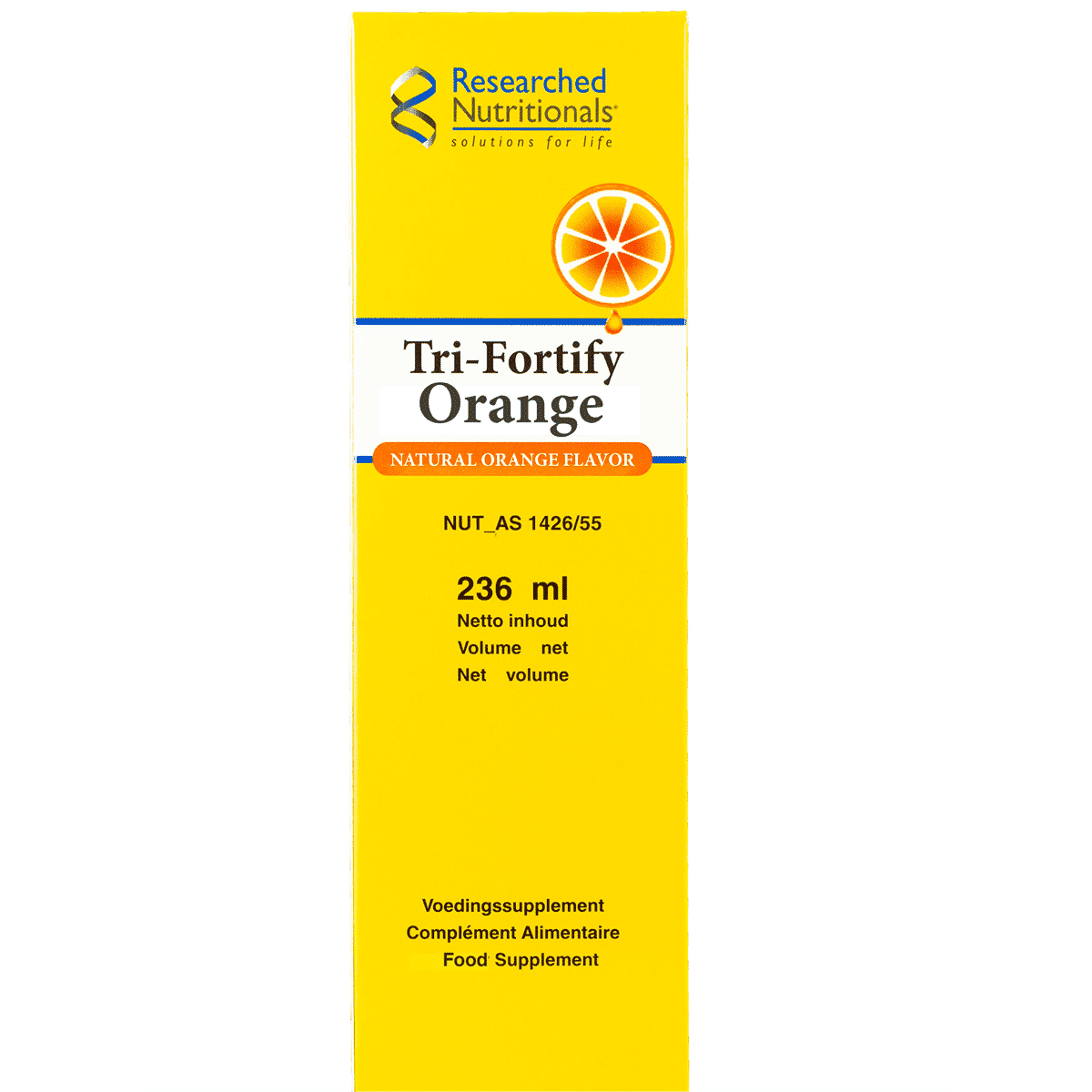 Tri-Fortify Orange Liposomal Glutathione 236ml