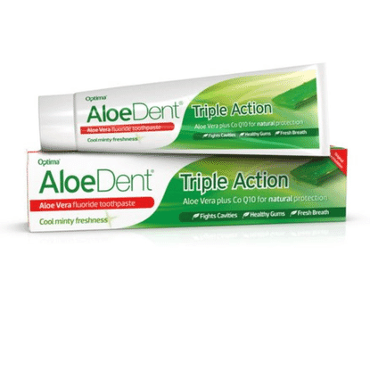 Triple Action Aloe Vera Gel Toothpaste With Fluoride 100ml