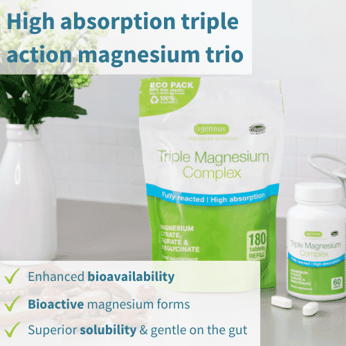 Triple Magnesium Complex Refill Pouch 180s