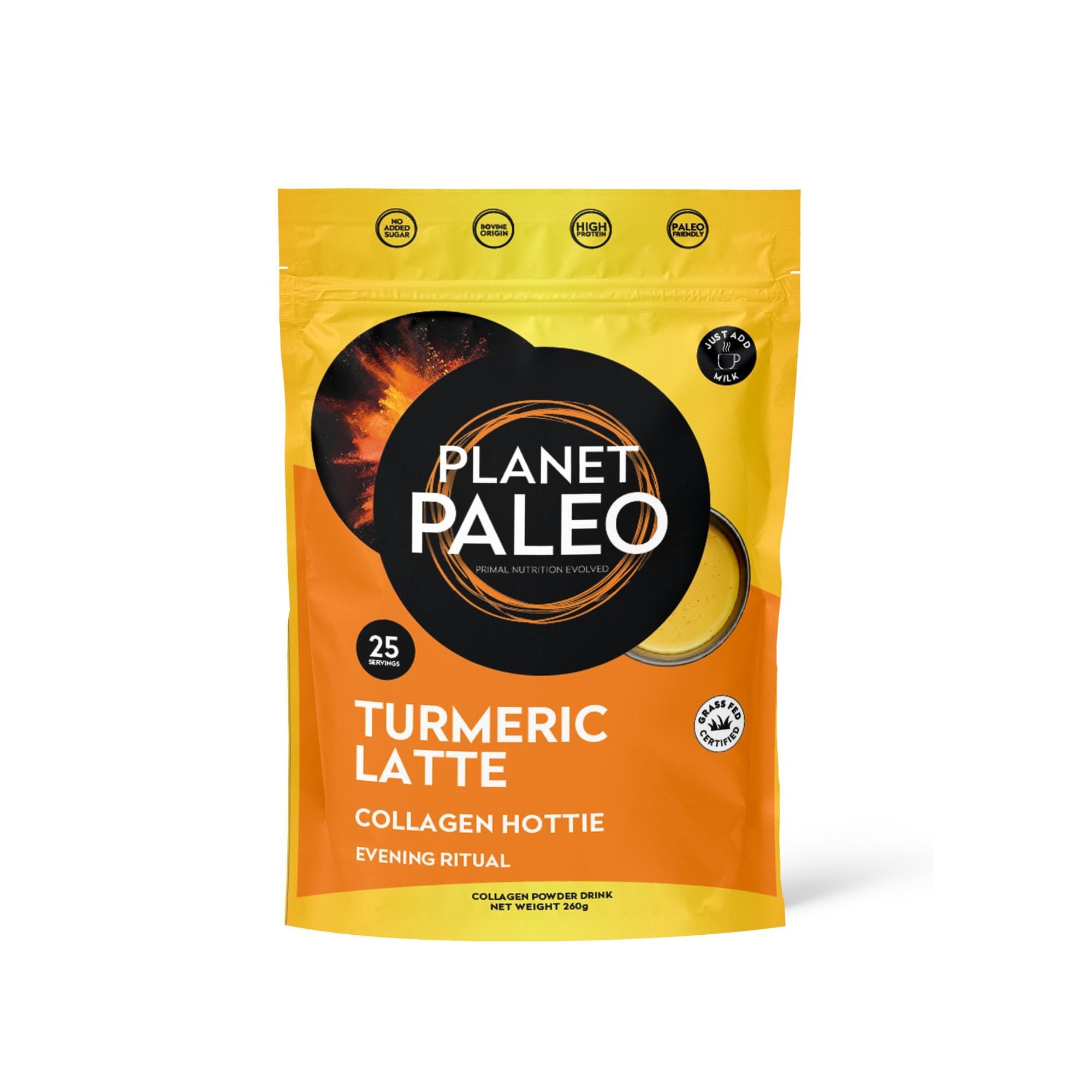 Turmeric Latte Collagen Hottie 260g