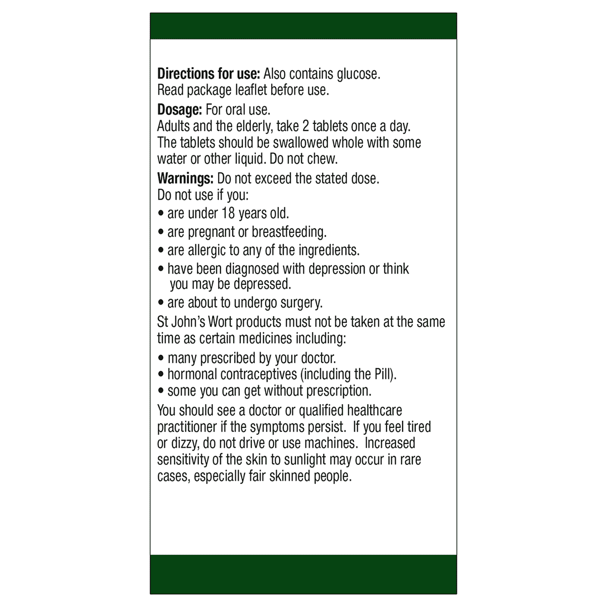 Ucalm® St. John's Wort Tablets 60s