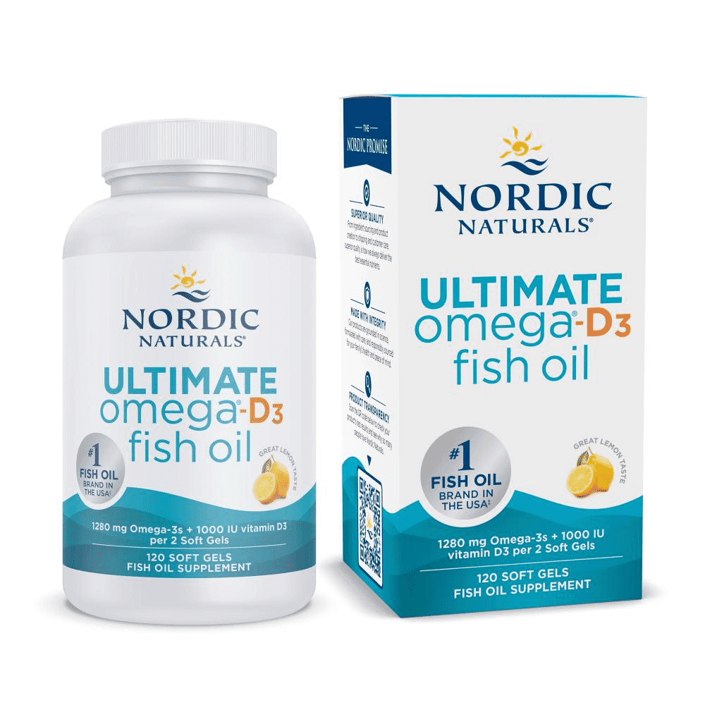 Ultimate Omega-D3 Fish Oil 120s