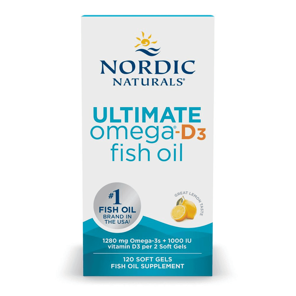 Ultimate Omega-D3 Fish Oil 120s
