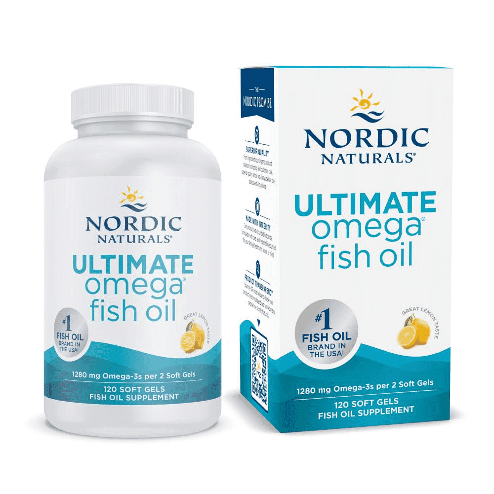 Ultimate Omega Fish Oil 120s