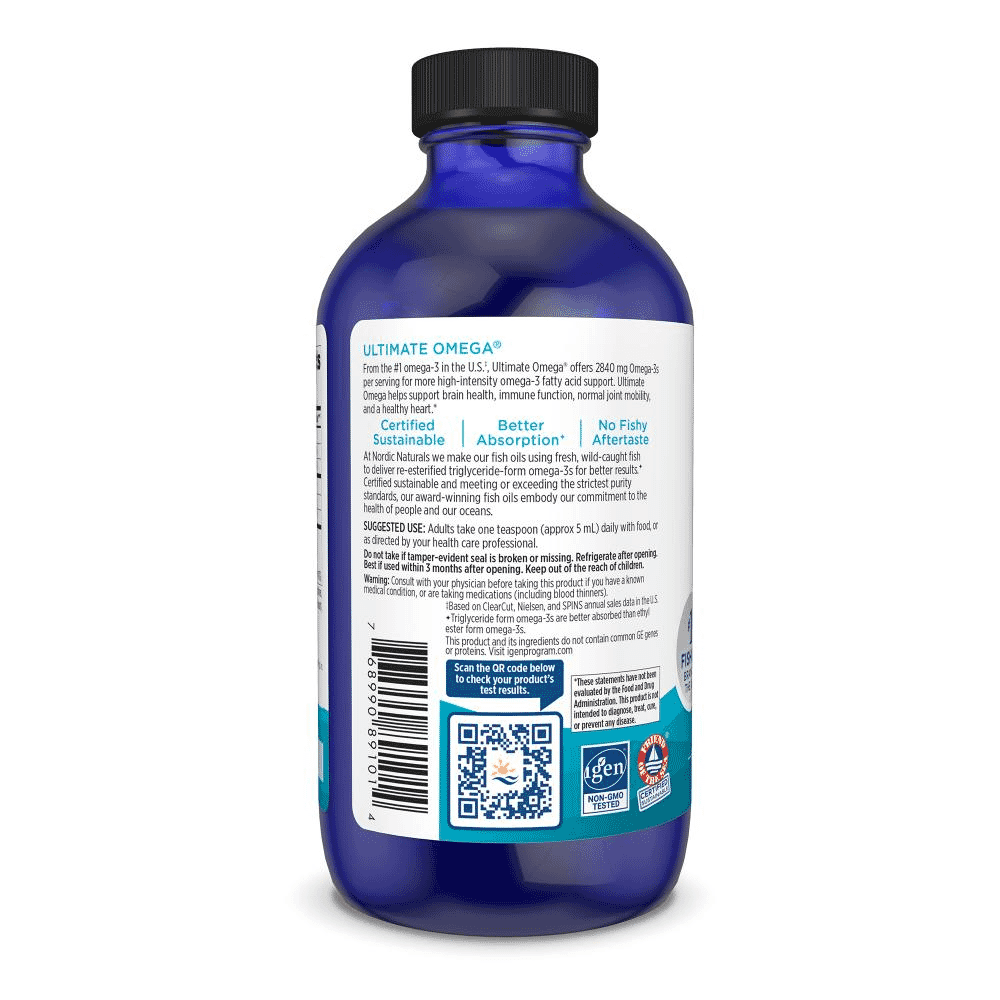 Ultimate Omega Fish Oil 237ml