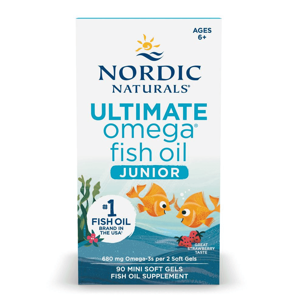 Ultimate Omega Fish Oil Junior Strawberry 90s