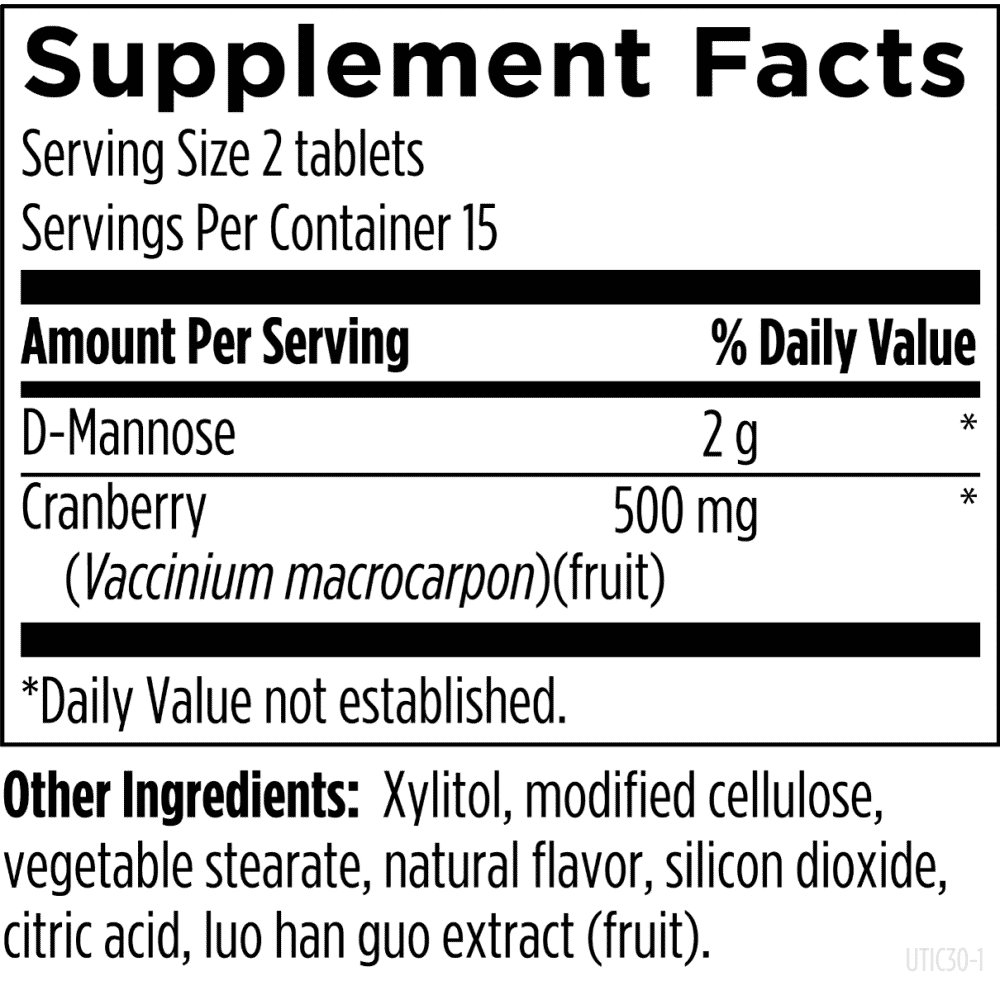 UT Intensive Chewables 30s