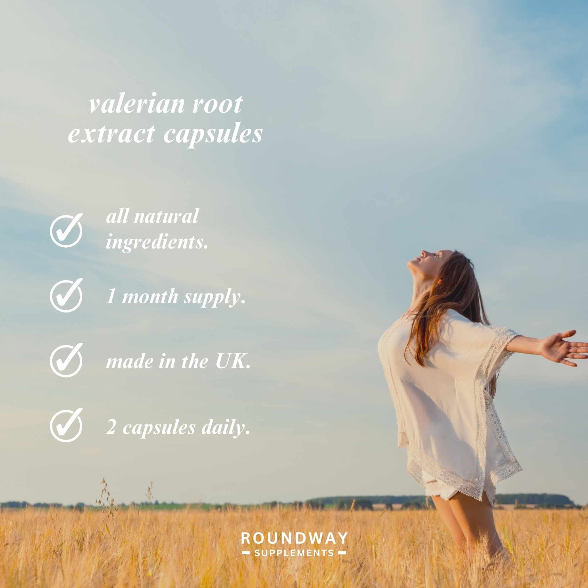 Valerian Root Capsules 60s