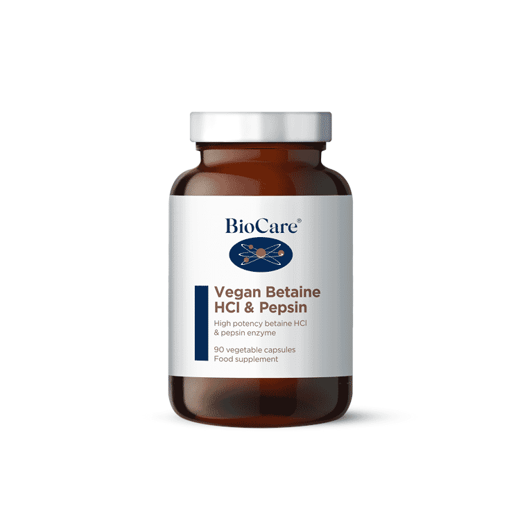 Vegan Betaine HCI & Pepsin 90s