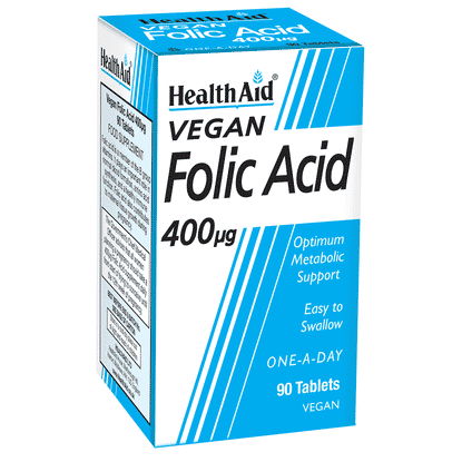 Vegan Folic Acid 400ug 90s