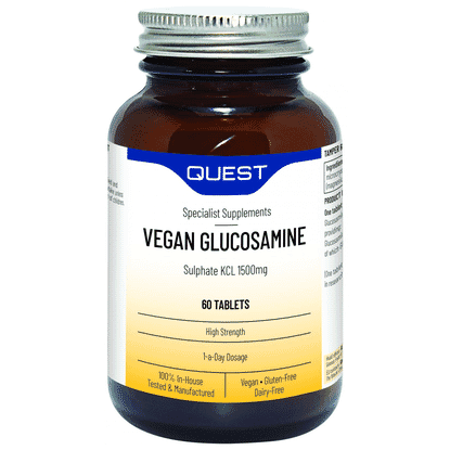Vegan Glucosamine Sulphate KCL 1500mg 60s