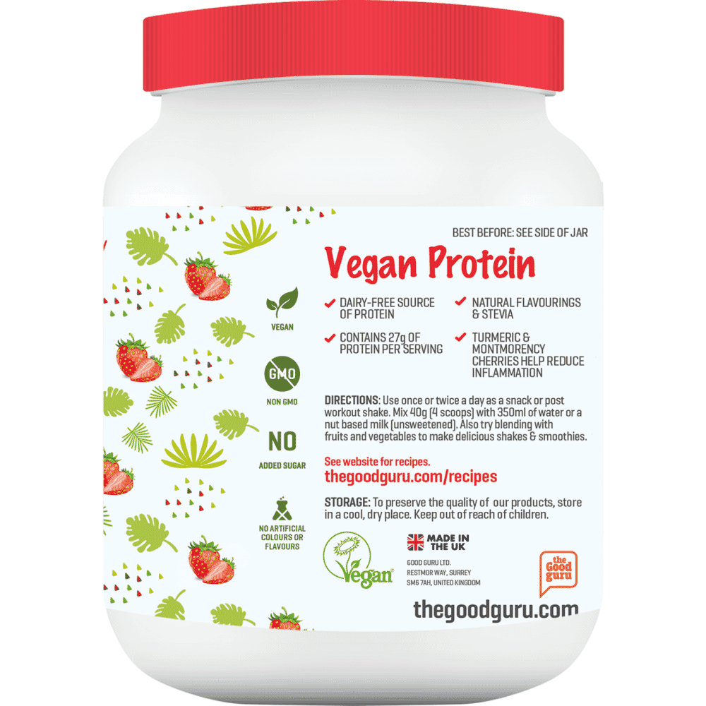 Vegan Protein Strawberry 500g