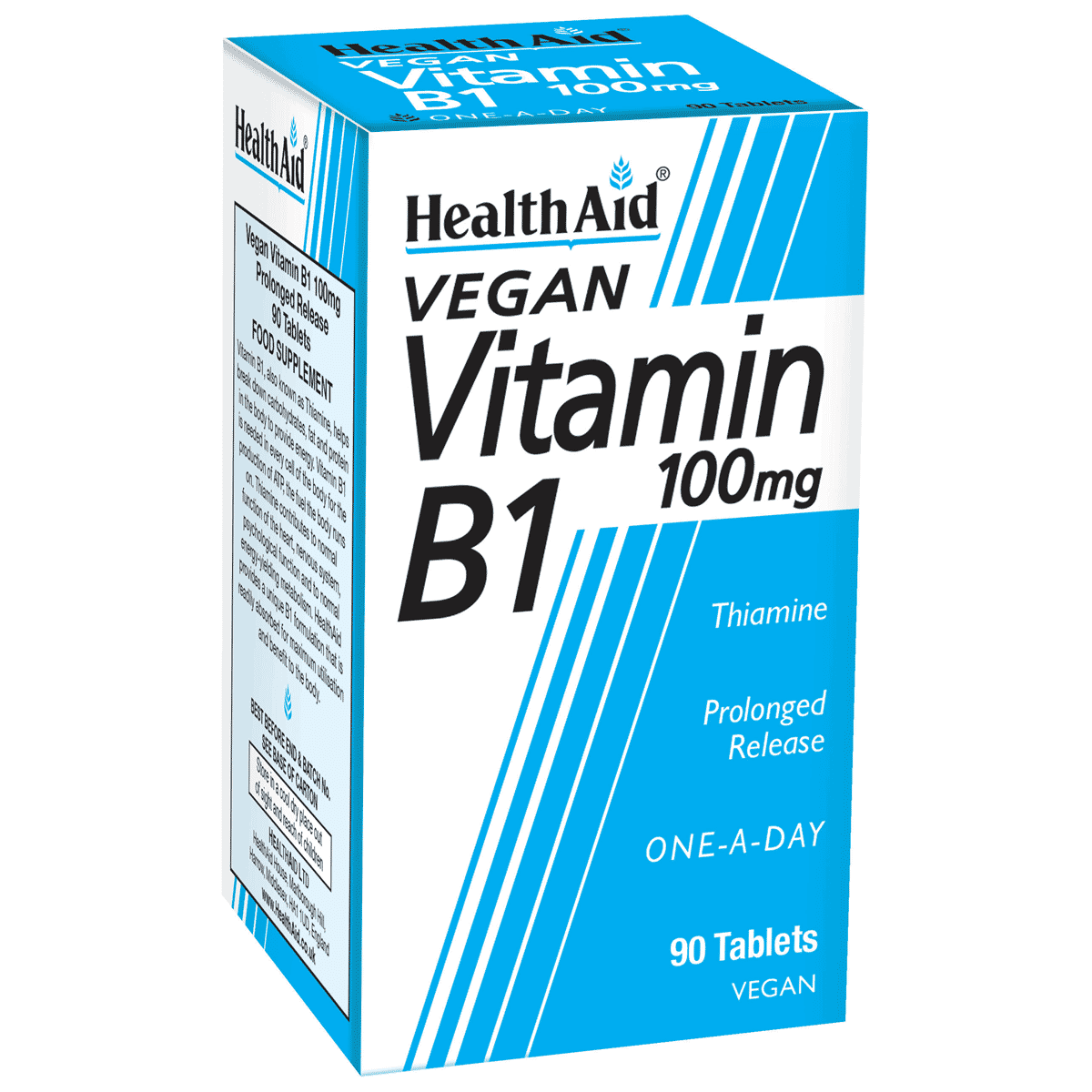 Vegan Vitamin B1 100mg 90s