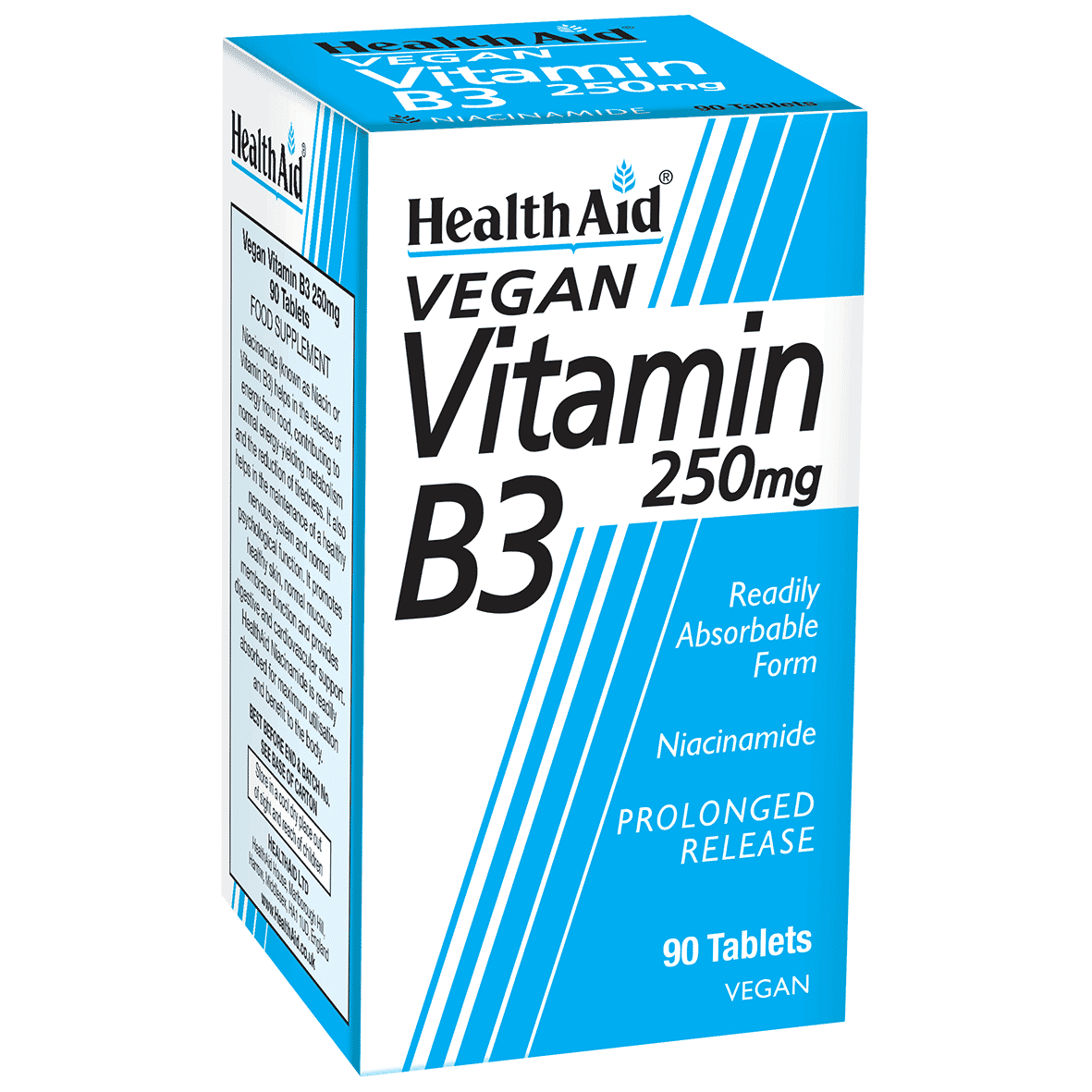 Vegan Vitamin B3 250mg 90s