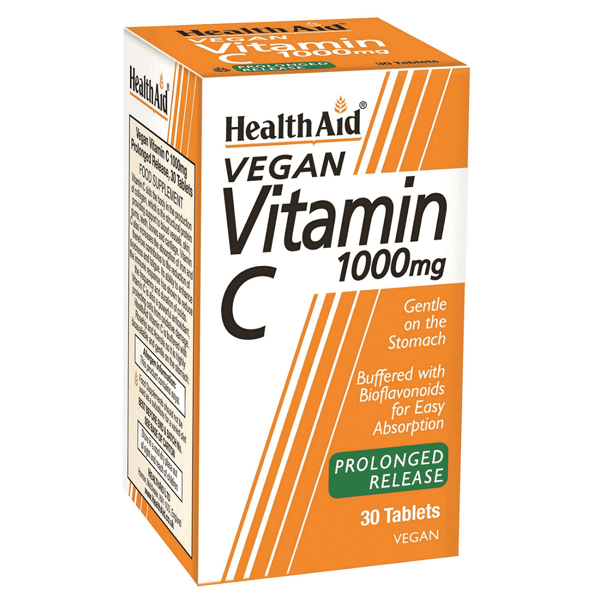 Vegan Vitamin C 1000mg Prolonged Release 30s