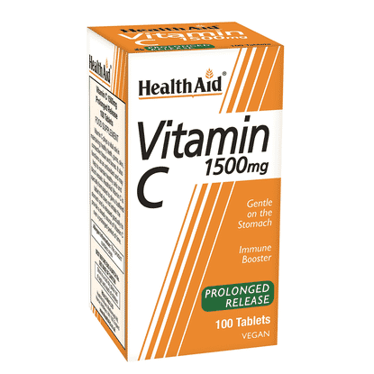 Vegan Vitamin C 1500mg Prolonged Release 100s