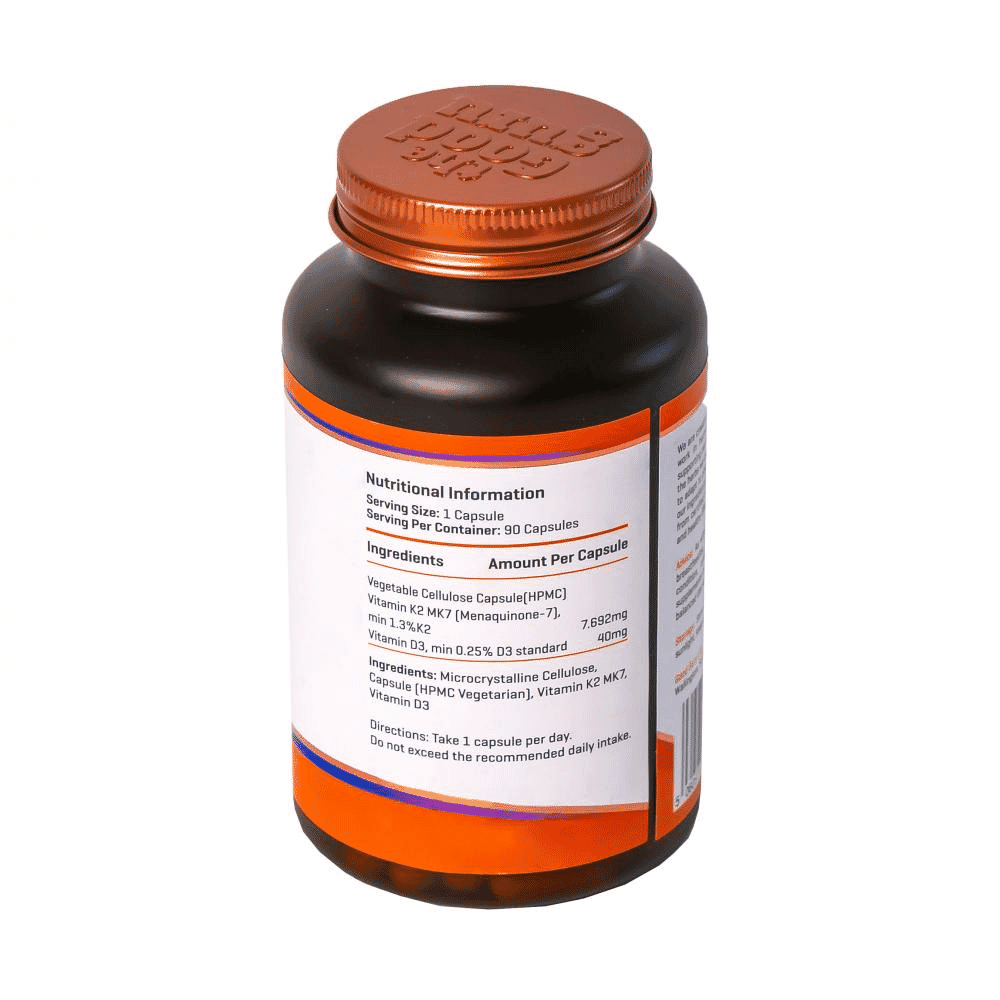 Vegan Vitamin D3+K2 90s