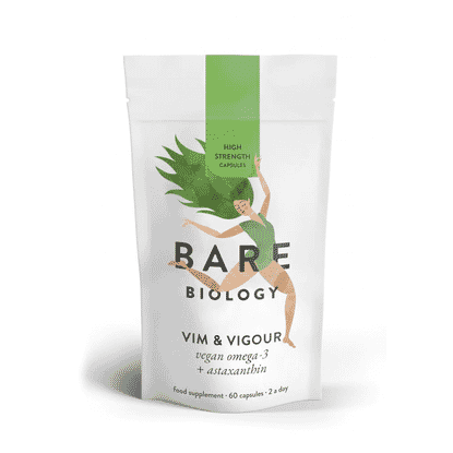 Vim & Vigour Vegan Omega-3 + Astaxanthin 60s POUCH