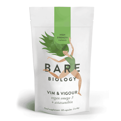 Vim & Vigour Vegan Omega-3 + Astaxanthin 60s POUCH
