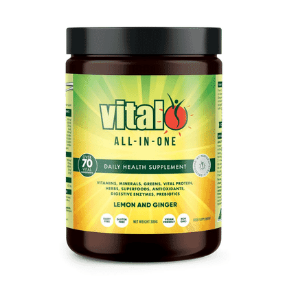 Vital All-In-One Lemon And Ginger 300g