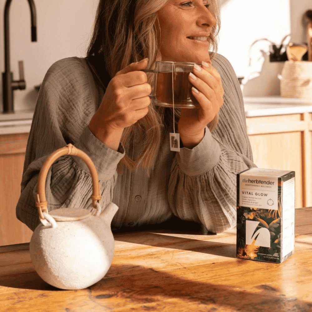 Vital Glow Organic Herbal Tea 18s