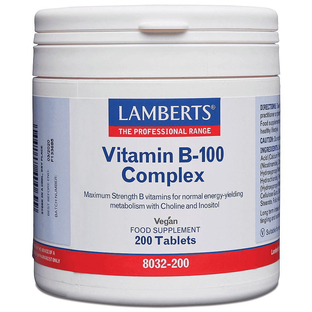 Vitamin B-100 Complex 200s