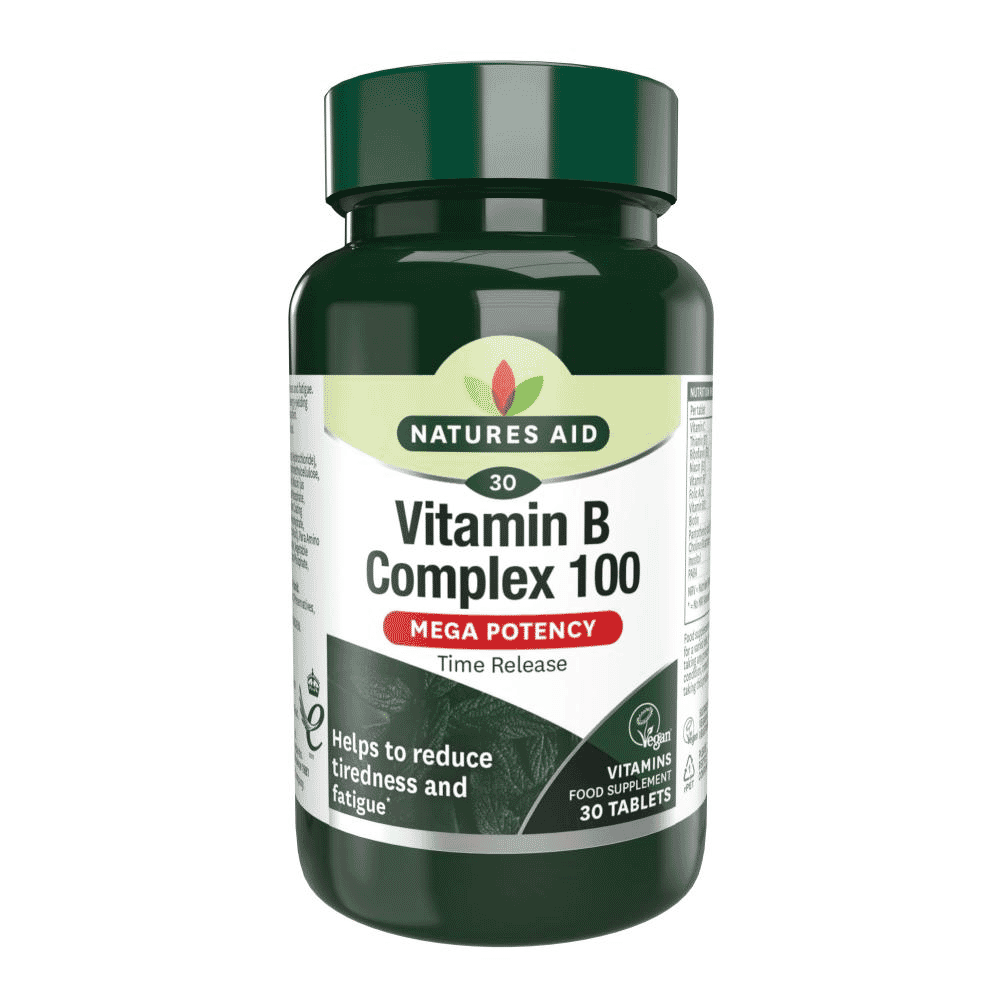 Vitamin B Complex 100 (Mega Potency) Time Release 30s