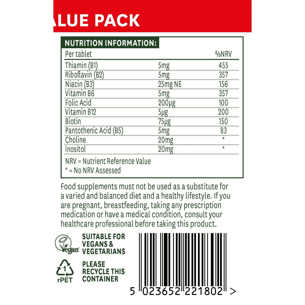 Vitamin B Complex 180s