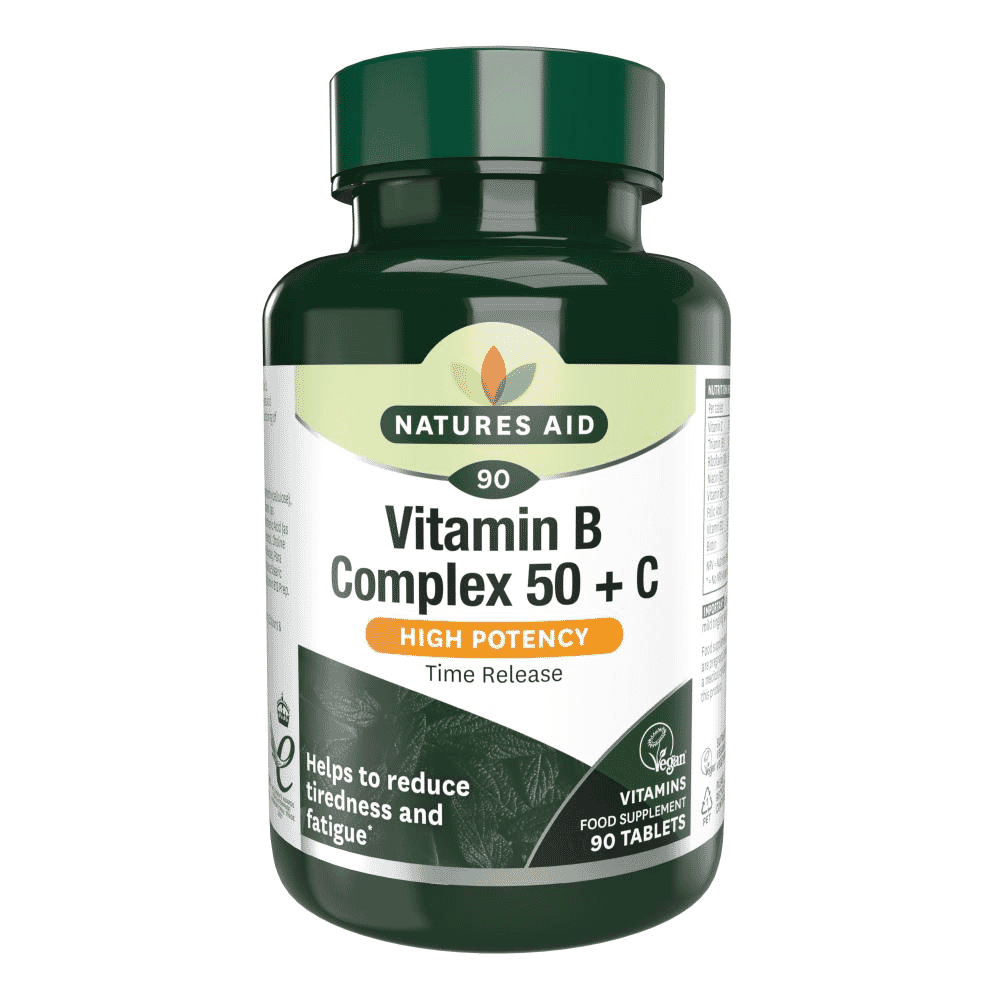 Vitamin B Complex 50 + C (High Potency) Time Release 90s