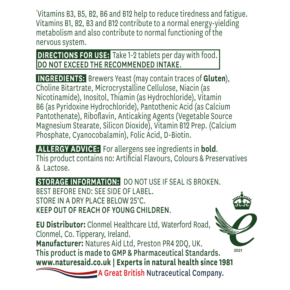 Vitamin B Complex (Daily) 90s