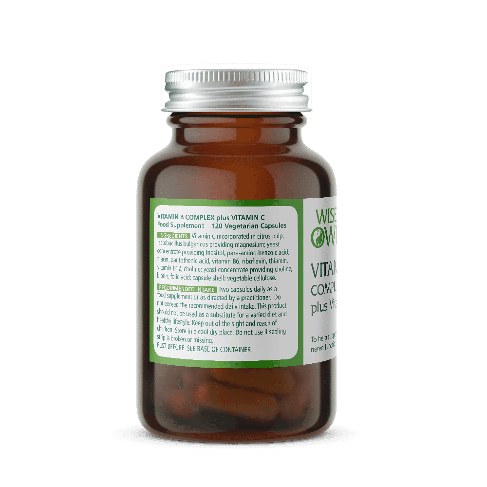 Vitamin B Complex Plus Vitamin C 120s