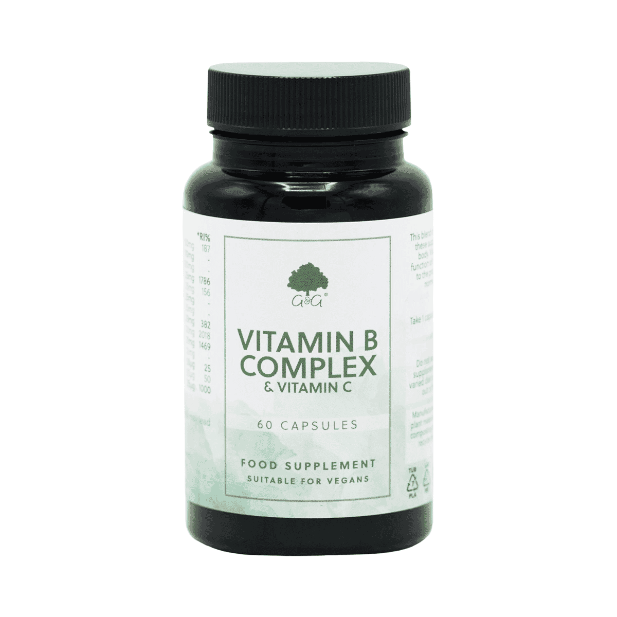 Vitamin B Complex & Vitamin C 60s