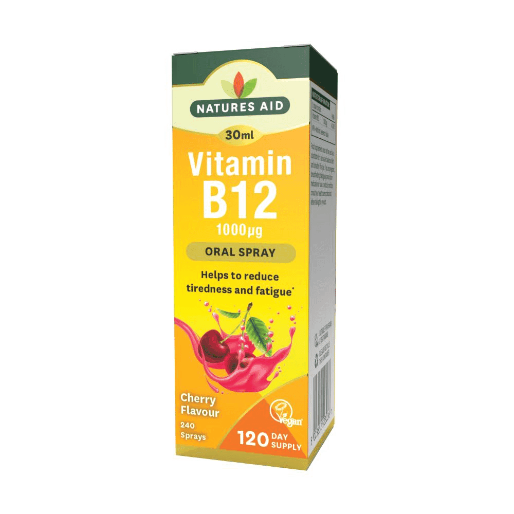 Vitamin B12 1000ug Oral Spray Cherry Flavour 30ml
