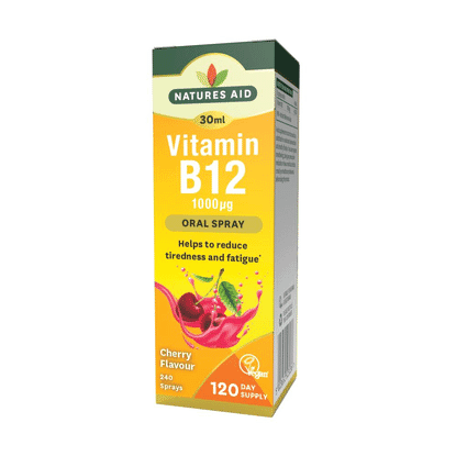 Vitamin B12 1000ug Oral Spray Cherry Flavour 30ml