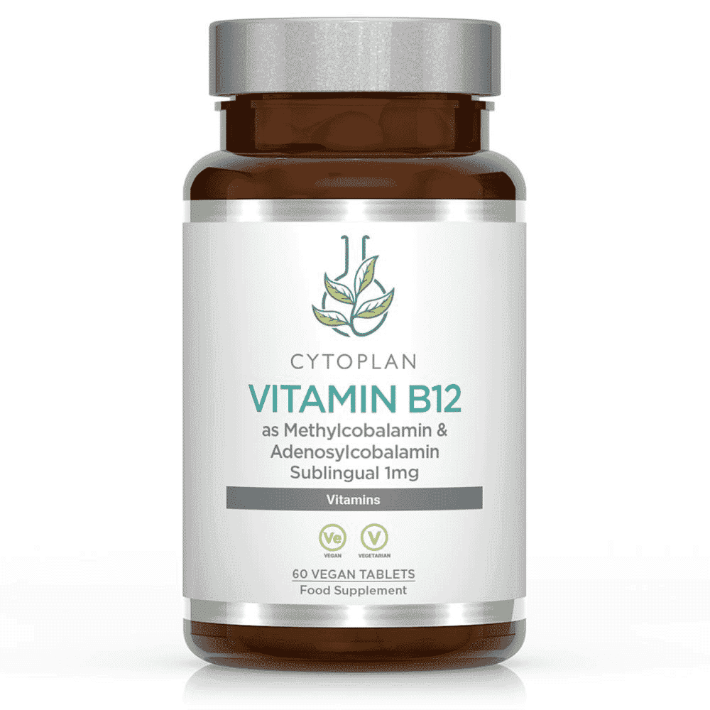 Vitamin B12 as Methylcobalamin & Adenosylcobalamin Sub-lingual 60 Tablets
