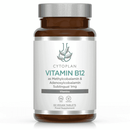 Vitamin B12 as Methylcobalamin & Adenosylcobalamin Sub-lingual 60s