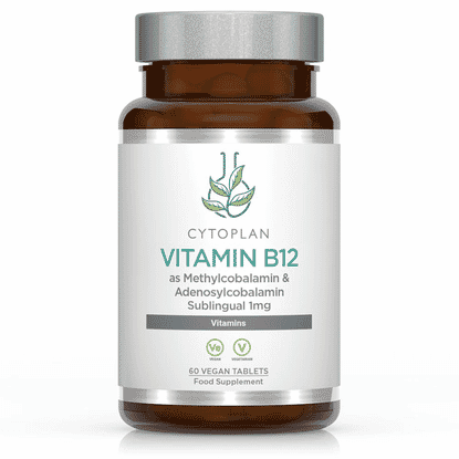 Vitamin B12 as Methylcobalamin & Adenosylcobalamin Sub-lingual 60s