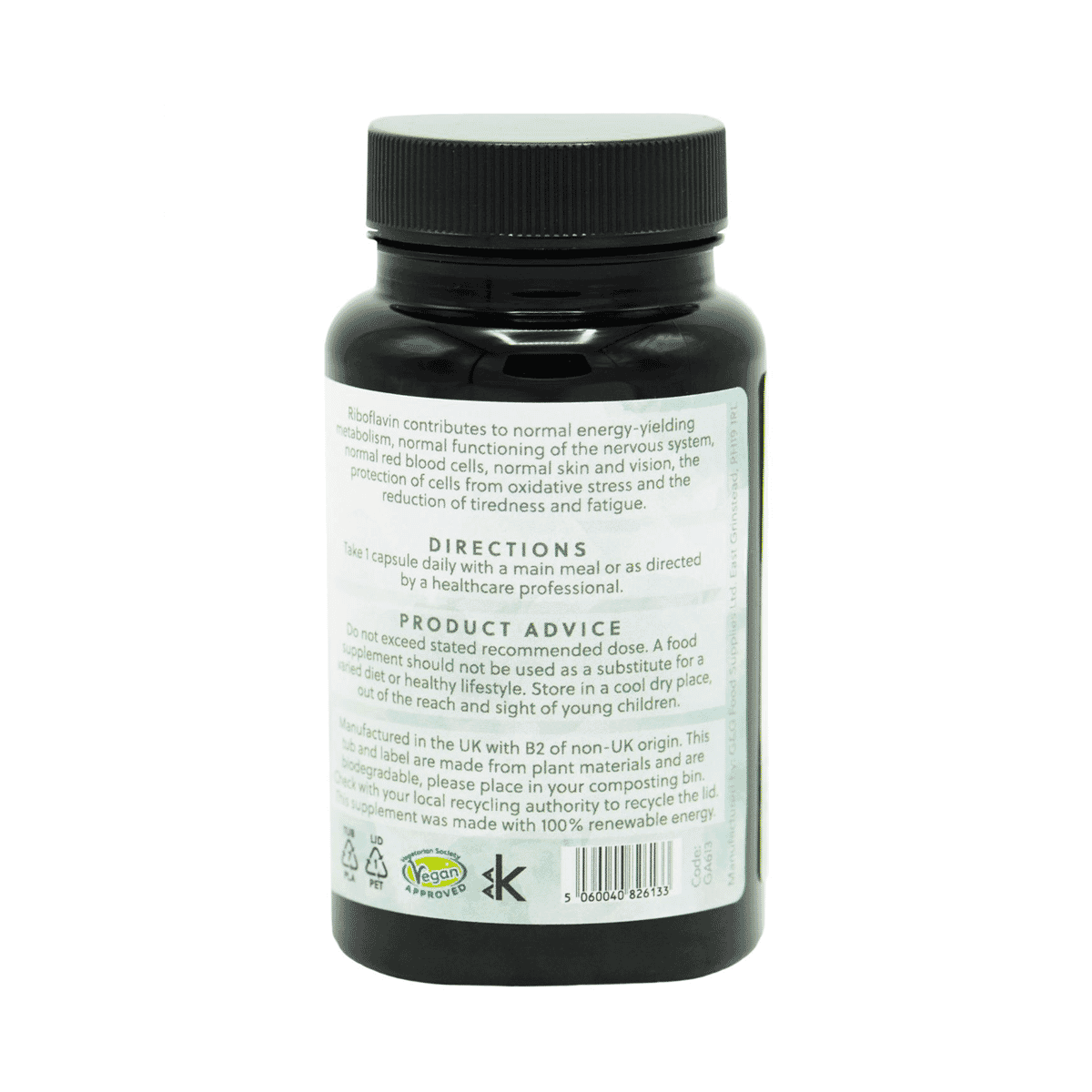 Vitamin B2 50mg 120s